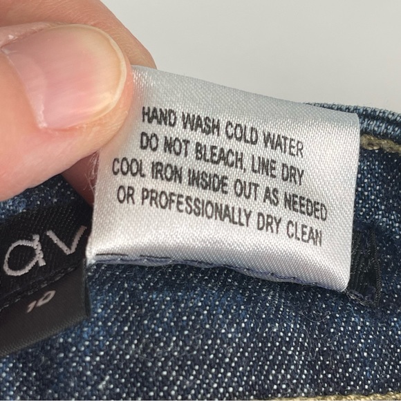 Havenbleu boot cut jeans with silver tone studded leg design - Picture 11 of 17